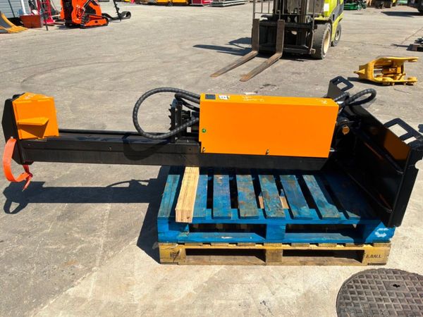 UNUSED SKID STEER LOG SPLITTER........2118d. 388502742