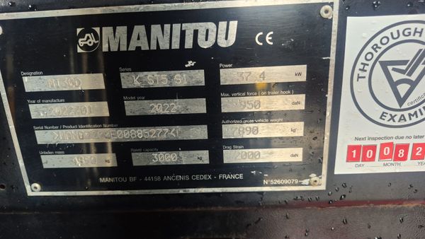 Manitou M130D forklift 388889012