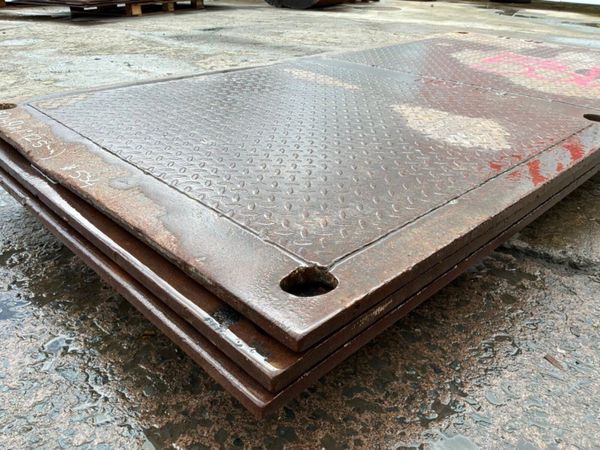 25mm STEEL ROAD PLATE / TRENCH COVERS.....534. 389285168