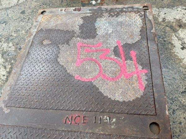 25mm STEEL ROAD PLATE / TRENCH COVERS.....534. 389285169