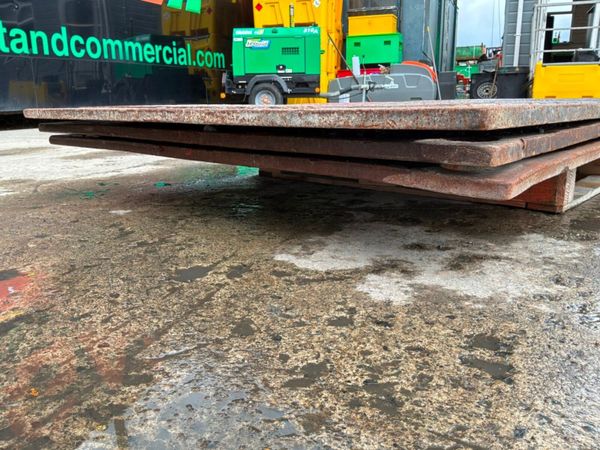 25mm STEEL ROAD PLATE / TRENCH COVERS.....534. 389285172