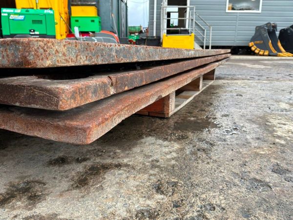 25mm STEEL ROAD PLATE / TRENCH COVERS.....534. 389285173