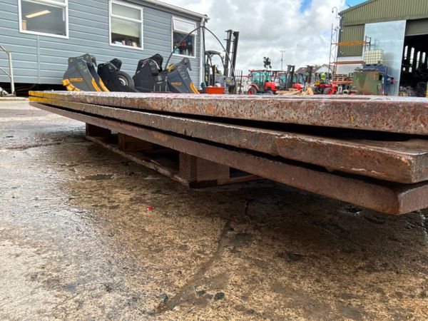 25mm STEEL ROAD PLATE / TRENCH COVERS.....534. 389285174