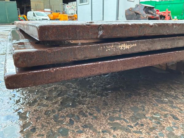 25mm STEEL ROAD PLATE / TRENCH COVERS.....534. 389285176