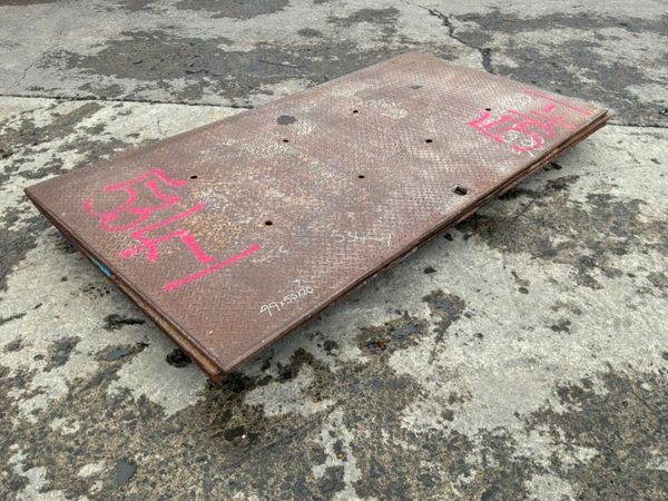 20mm STEEL ROAD PLATE / TRENCH COVERS...534-1 389285188