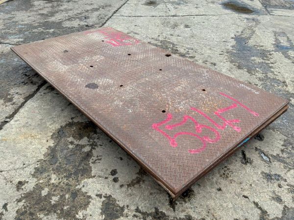 20mm STEEL ROAD PLATE / TRENCH COVERS...534-1 389285194