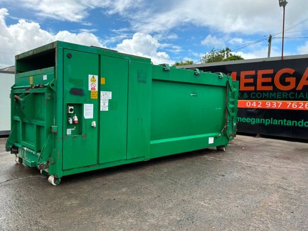 2021 HOOK LOADER SKIP WASTE COMPACTOR 389290345