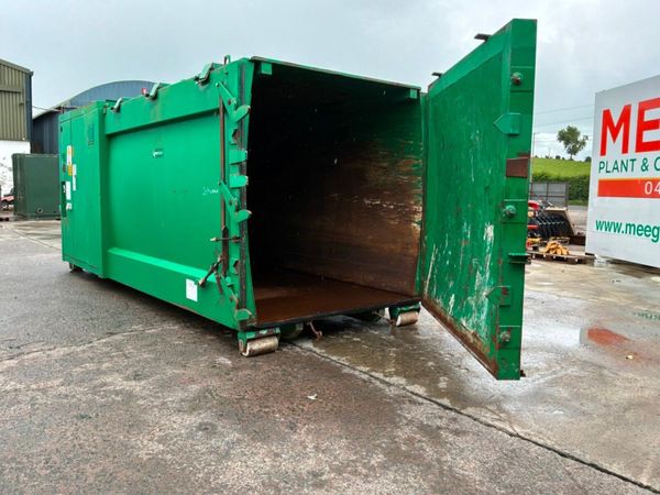 2021 HOOK LOADER SKIP WASTE COMPACTOR 389290352
