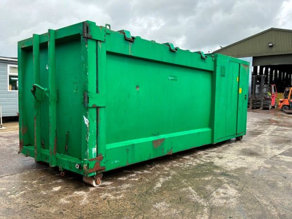 2021 HOOK LOADER SKIP WASTE COMPACTOR 389290358