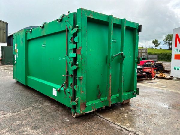 2021 HOOK LOADER SKIP WASTE COMPACTOR 389290361