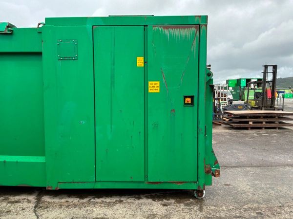 2021 HOOK LOADER SKIP WASTE COMPACTOR 389290363