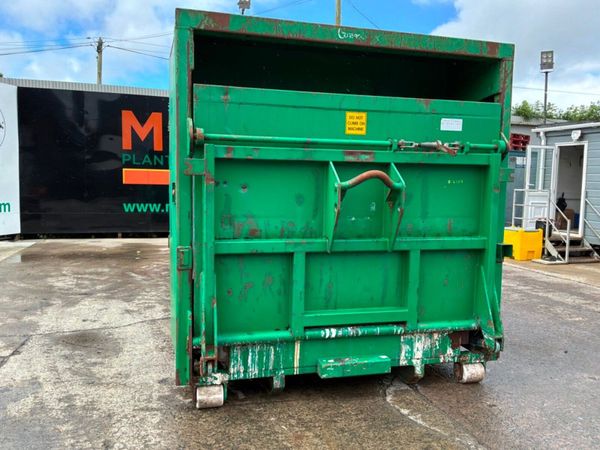 2021 HOOK LOADER SKIP WASTE COMPACTOR 389290366
