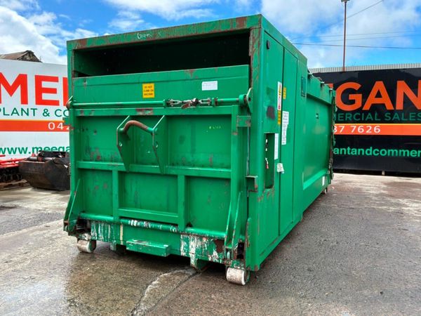 2021 HOOK LOADER SKIP WASTE COMPACTOR 389290367