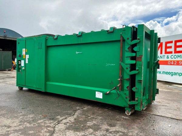 2021 HOOK LOADER SKIP WASTE COMPACTOR 389290371