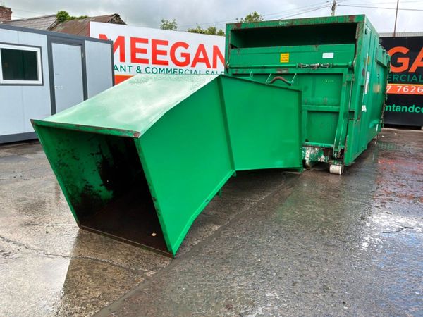 2021 HOOK LOADER SKIP WASTE COMPACTOR 389296095