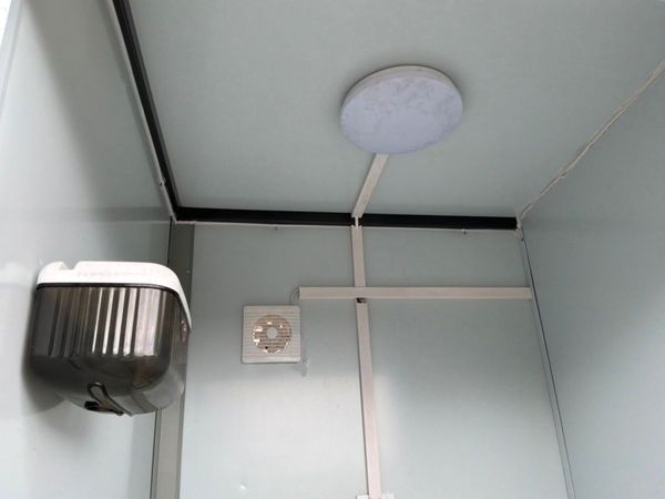 UNUSED DOUBLE TOILET CONTAINER CABIN....817m. 389381002