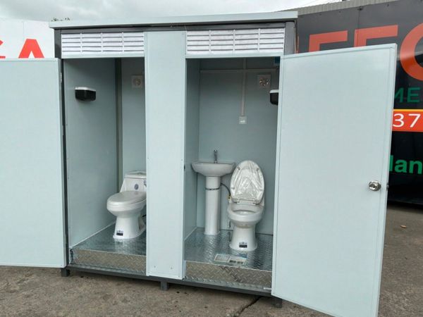 UNUSED DOUBLE TOILET CONTAINER CABIN....817m. 389381004