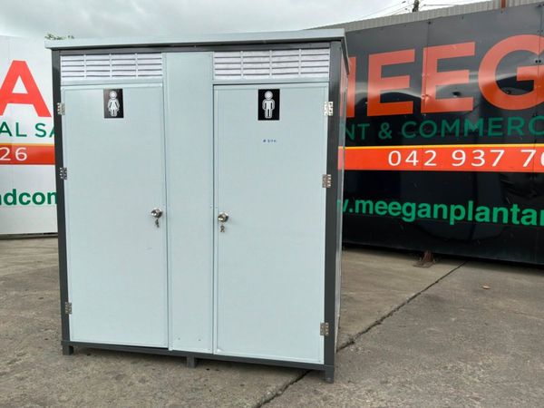 UNUSED DOUBLE TOILET CONTAINER CABIN....817m. 389381005