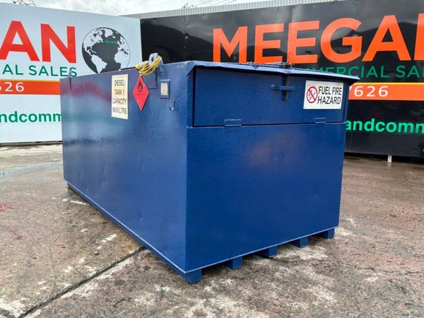 6800 litre bunded diesel fuel storage bowser tank. 389386390