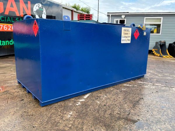 6800 litre bunded diesel fuel storage bowser tank. 389386410