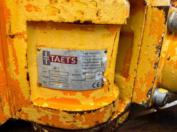 TAET HYDRAULIC PILE BREAKER / CRUSHER..1374t. 389463423