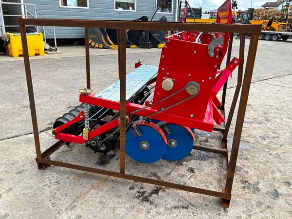 UNUSED 9 ROW GROUND DRIVEN SEED PLANTER. 389597141