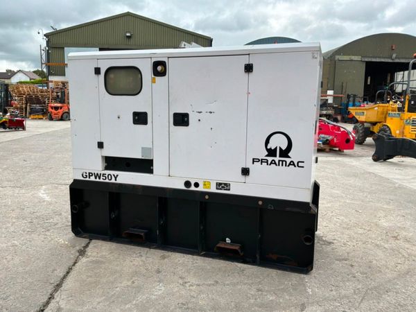 2019 Pramac GPW50y genset generator...50 kva...633 389691520