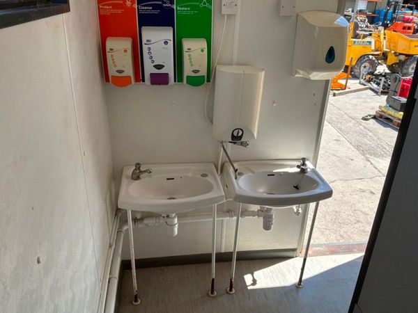 12ft x 9ft  double toilet container site welfare c 389602585
