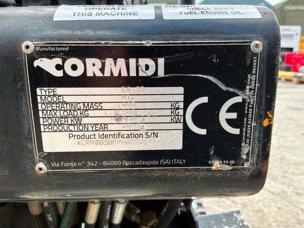 2017 Cormidi c6.50 Pedestrian Dumper....high tip.. 389775584