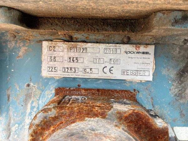 2018 Rockwheel C2 drum cutter...brokk cradle....13 389701417