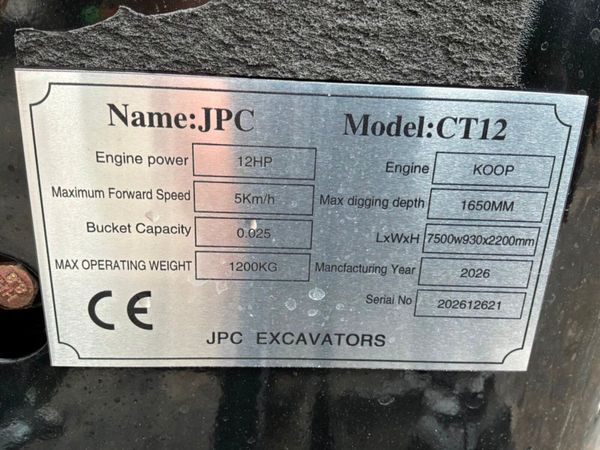DIESEL  2026 JPC  Mini micro Digger.......Full cab 389892199