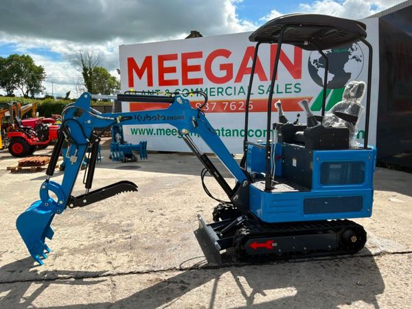 Unused Mp18 mini digger...Kubota engine...1907. 389808338