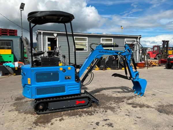 Unused Mp18 mini digger...Kubota engine...1907. 389808461