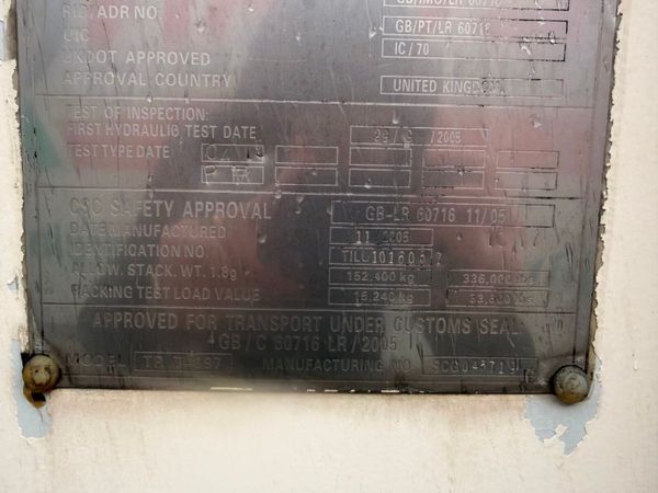 20,000 LTR WESTERN FUEL BOWSER DIESEL TANK 389967984