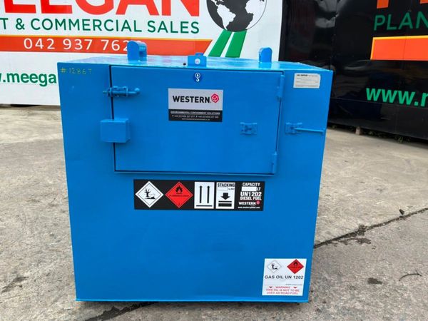 1350 Litres bunded fuel delivery / storage bowser. 389984046