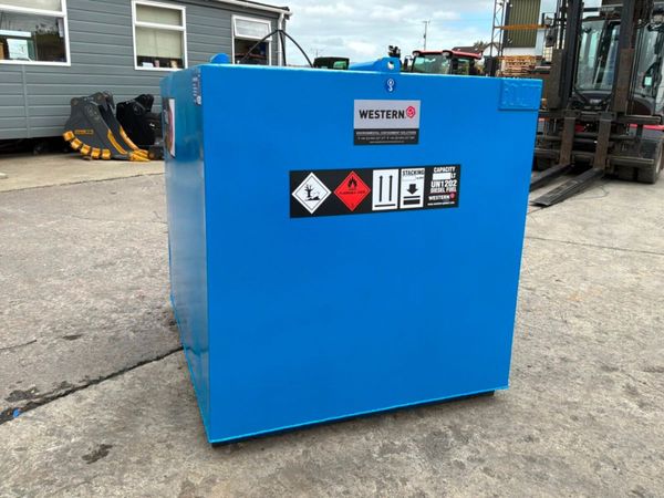 1350 Litres bunded fuel delivery / storage bowser. 389984057