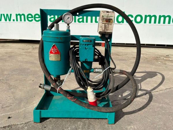 3 phase Hydraulic oil pump / filtration cannister. 390053566