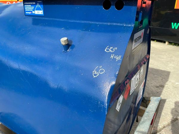 Western 950 litres single axle fuel delivery bowse 390053530