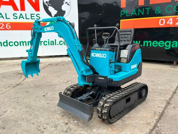 Kobelco Sk007-2 Micro Mini digger.....985 hours... 390059377