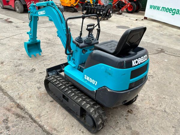 Kobelco Sk007-2 Micro Mini digger.....985 hours... 390059379