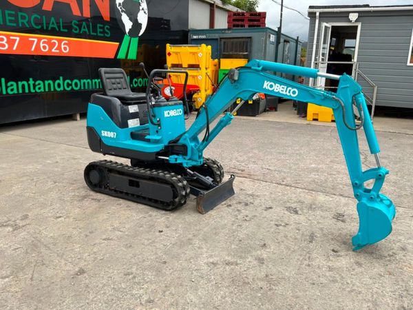 Kobelco Sk007-2 Micro Mini digger.....985 hours... 390059385