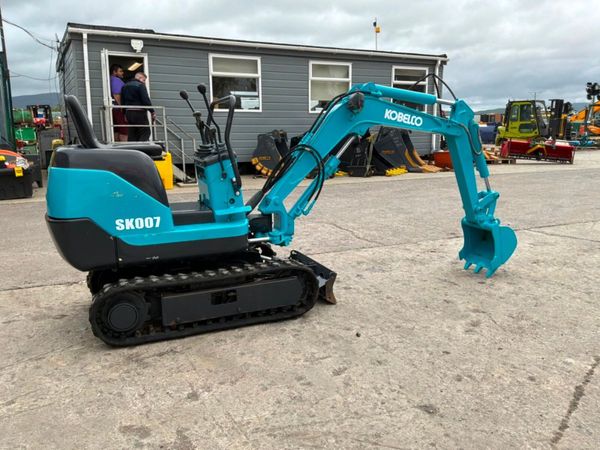 Kobelco Sk007-2 Micro Mini digger.....985 hours... 390059387