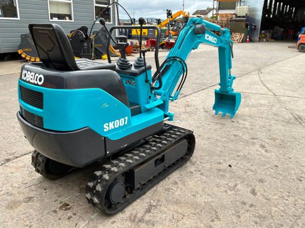 Kobelco Sk007-2 Micro Mini digger.....985 hours... 390059388
