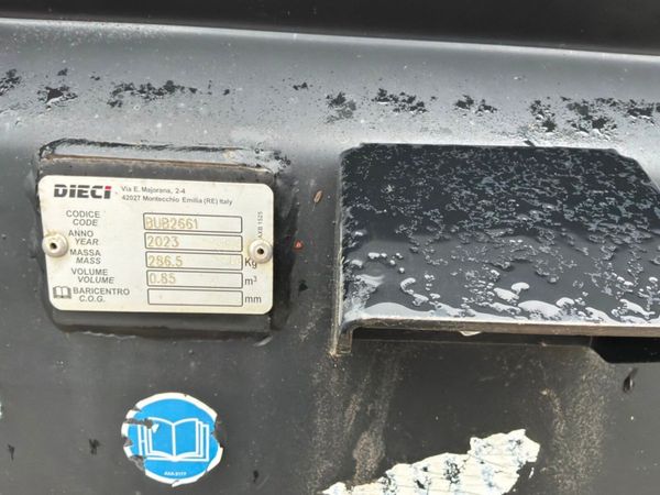 2023 Dieci teleporter / loader bucket....80" wide. 390284449