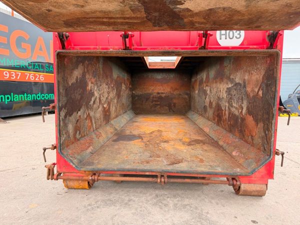 Hook skip waste bin hook loader food spec ....1127 390290218