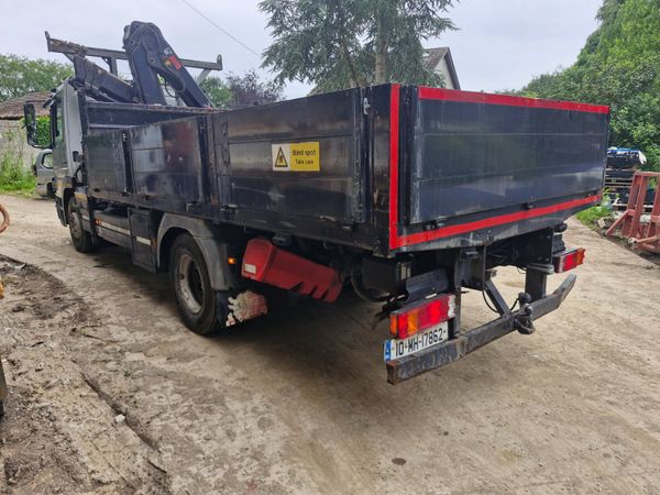 Mercedes 1518 remote control crane 390214792