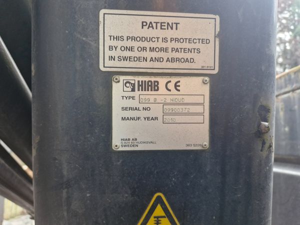 Mercedes 1518 remote control crane 390214842
