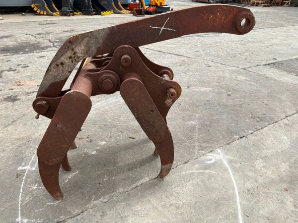 5 tyne manual grab / grapple.........65mm pins.... 390377654