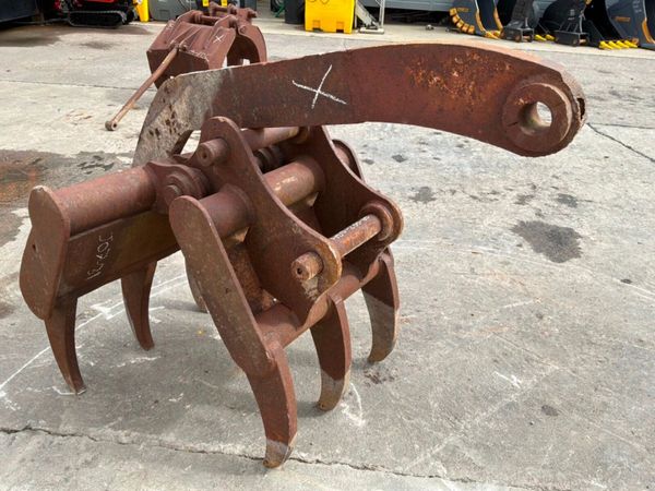 5 tyne manual grab / grapple.........65mm pins.... 390377656