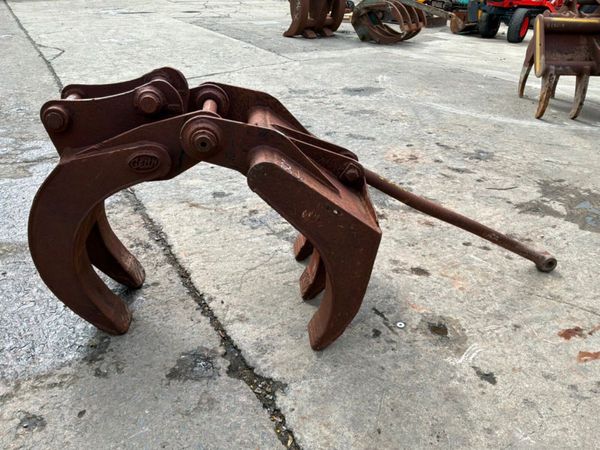 30" Geith manual grab grapple......50mm pins...... 390377663